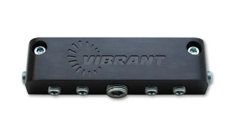 Vibrant Aluminum Vacuum Manifold (New Design) - Black - 2691 1