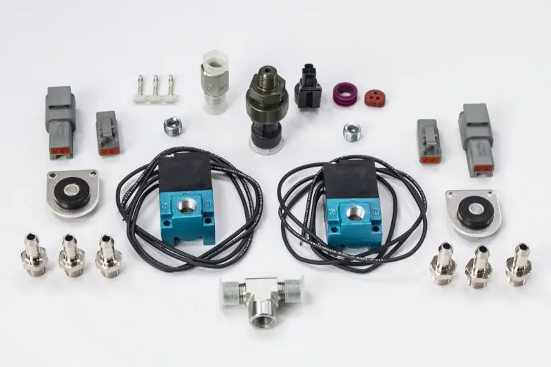 Haltech Co2 Boost Control Dual Solenoid & Pressure Sensor Kit 1