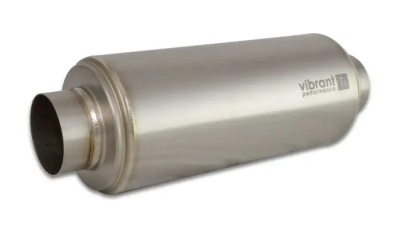 Vibrant Titanium Resonator 3In. Inlet / 3In. Outlet X 16In. Long 1