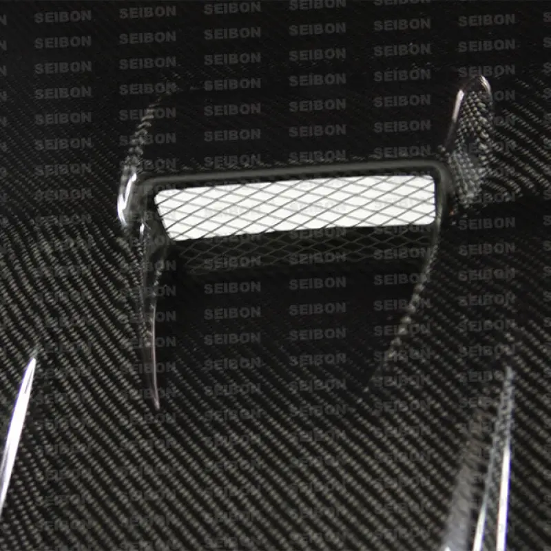 Seibon 08-09 Mitsubishi Lancer (Cya4/5A) Dv Style Carbon Fiber Hood 2