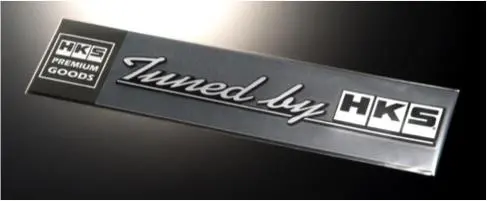 Hks Hks Sticker Tuned By Black - 51003-Ak118 1