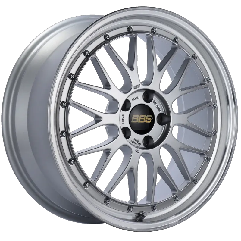 Bbs Lm 19X8.5 5X112 Et48 Diamond Silver Center Diamond Cut Lip Wheel -82Mm Pfs/Clip Required 2