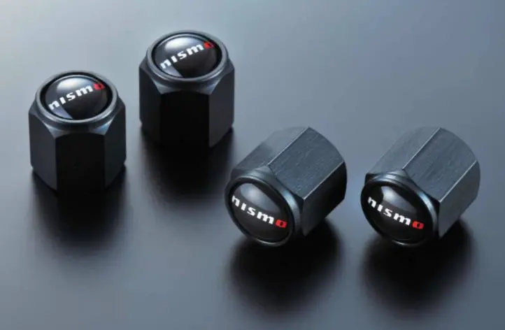 Genuine Nismo Valve Stem Cap Set (4) - 99927-Rn302 1