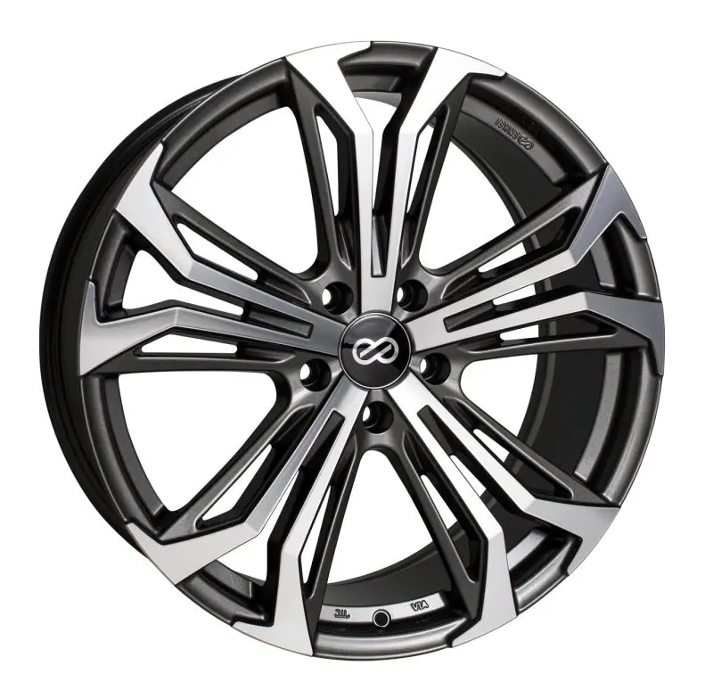 Enkei Vortex 5 Wheel 17X7.5 40Mm Offset 5X114.3Mm Bore - Anthracite Machined 1