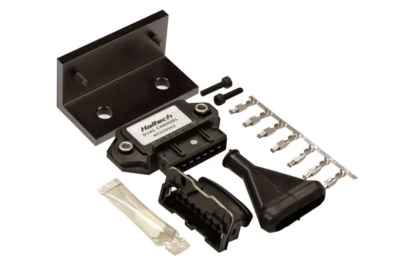 Haltech Dual Channel Oem Igniter (Dumb) W/Plugs/Pins/Mounting Bracket/Paste 1
