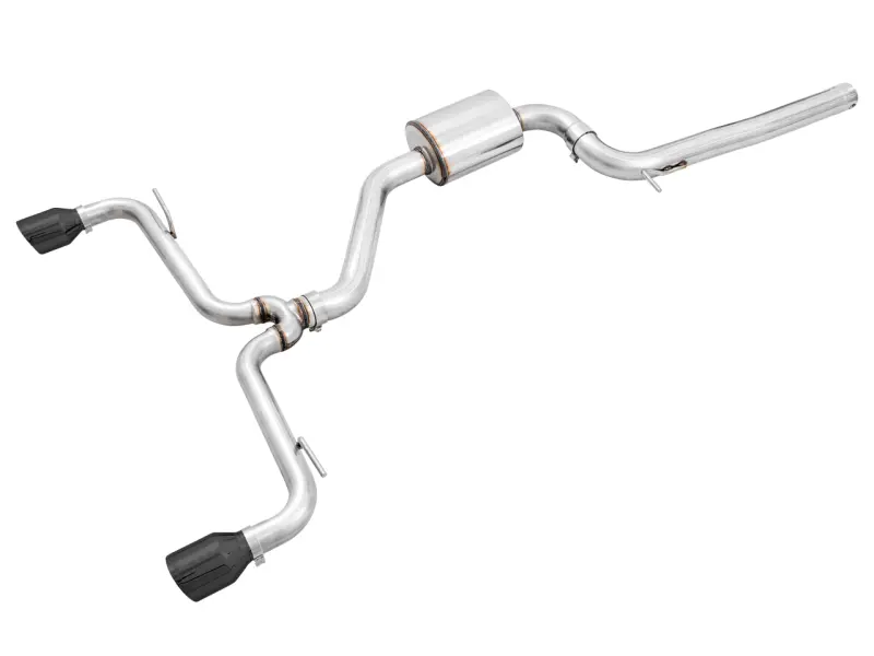 Awe Tuning Volkswagen Gti Mk7.5 2.0T Track Edition Exhaust W/Diamond Black Tips 102Mm 1