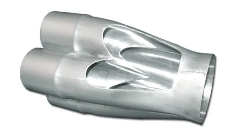 Vibrant 4-1 Ss Merge Collectors (2-1/8In Inlet Slipover Id 3-1/2In Merge Outlet Od) Single Unit 1