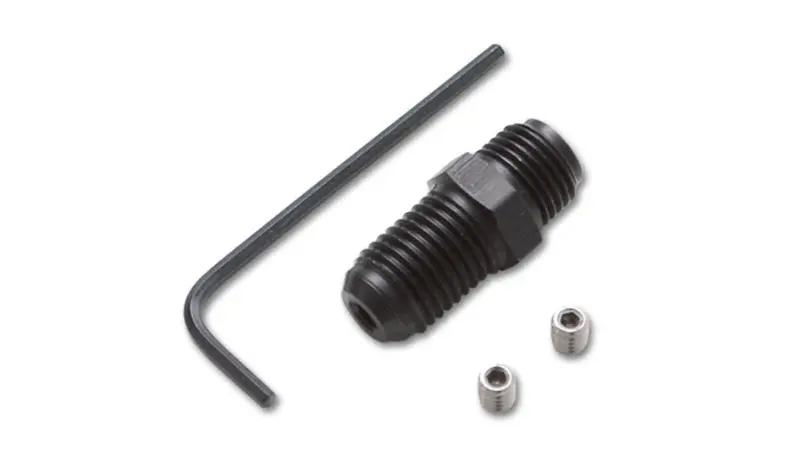 Vibrant -4An To 7/16-24 Oil Restrictor Fitting Kit For Garrett Ball Bearing Turbochargers - 10287 1