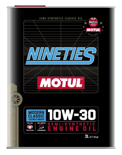 Motul 10W30 Classic Nineties Oil - 2L 110620 1