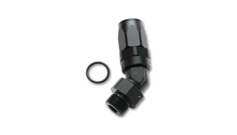 Vibrant Male -8An 45 Degree Hose End Fitting - 3/4-16 Thread (8) 1