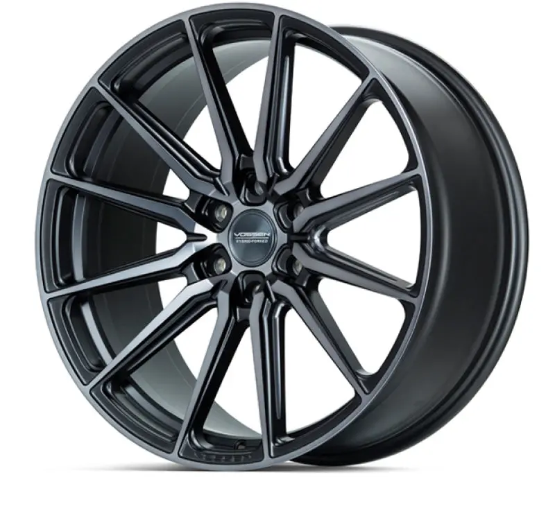 Vossen Hf6-1 22X9.5 / 6X139.7- Et20 / Deep Face / 106.1 - Tinted Matte Gunmetal Wheel 1