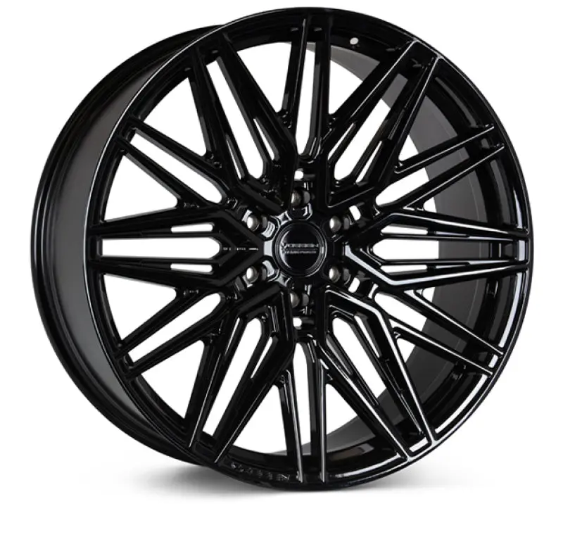 Vossen Hf6-5 24X10 / 6X139.7 / Et25 / Deep Face / 106.1 - Gloss Black Wheel 1