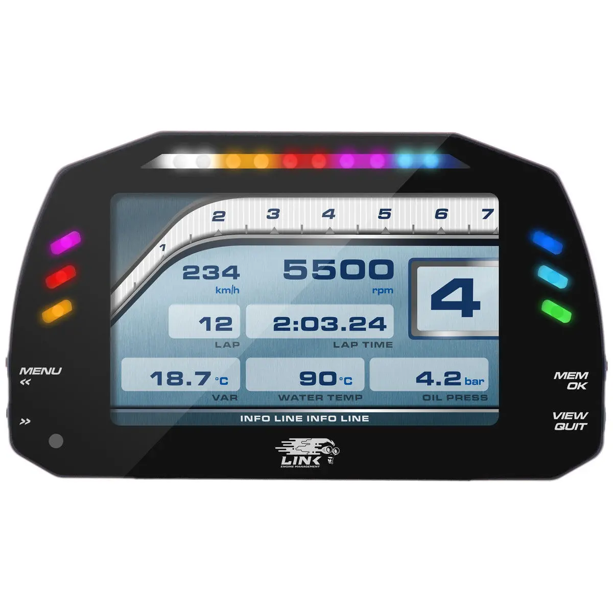 Link Mxs Strada 5" Dash - Race Edition 100-0169 1