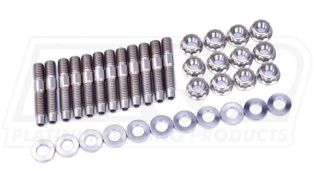 Platinum Racing Products Pro Series Titanium Intake Manifold Stud Kit To Suit Nissan Sr20 1