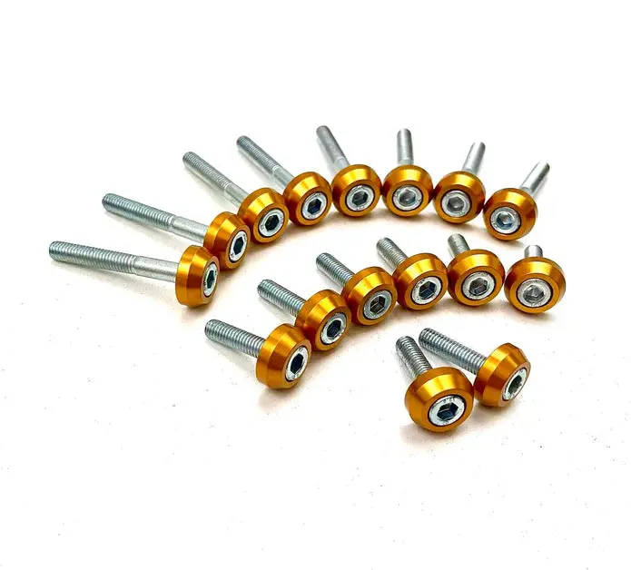 Platinum Racing Products - Rocker Cover Dress Up Bolt Kit To Suit Nissan Ca18 1