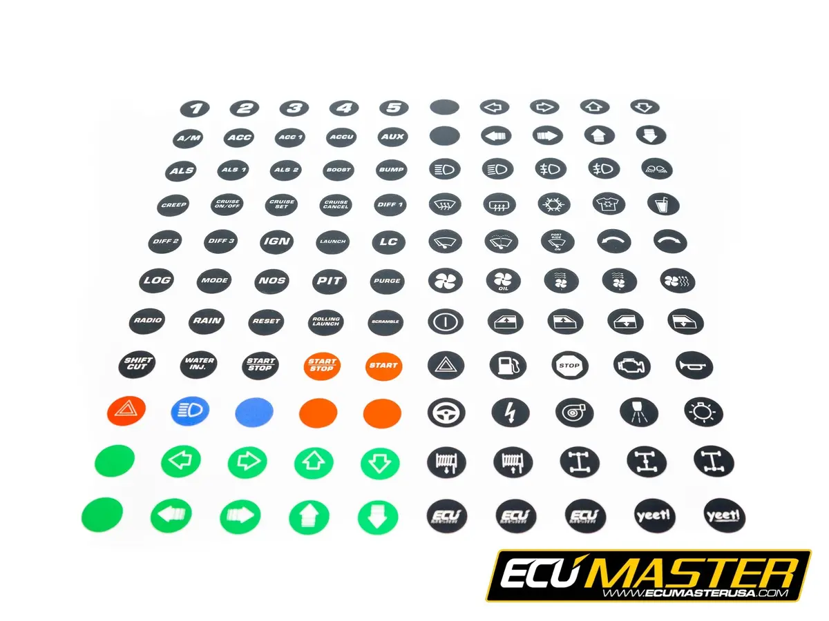 Replacement Key Inserts And Sticker Sheet For Can Keyboard 1