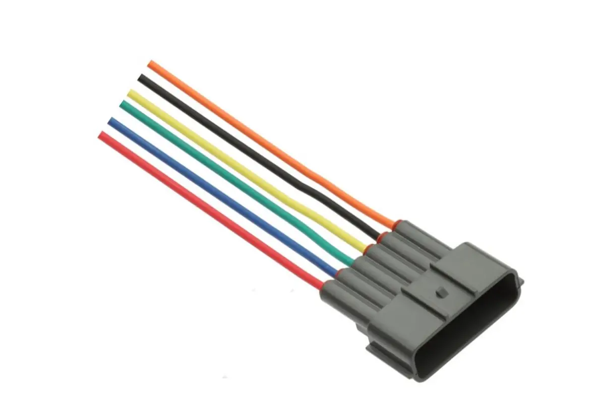 Wiring Specialties Rb26 6-Pin Ignitor Chip Connector Male 1