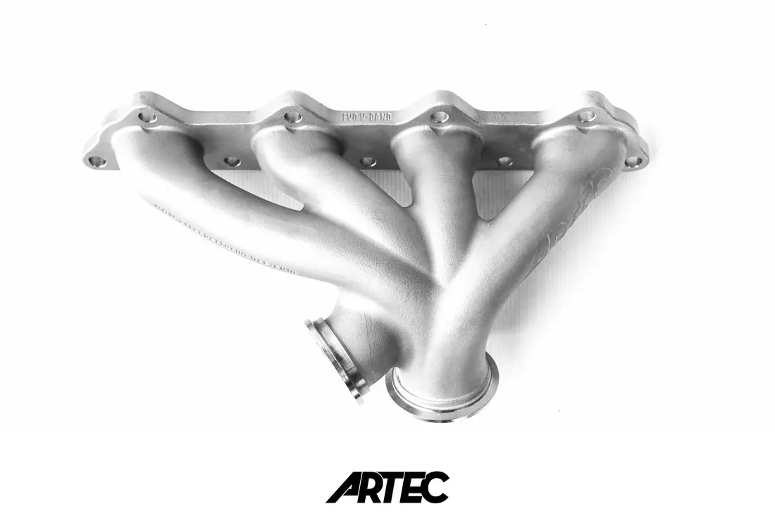 Artec Mitsubishi Evolution Evo 4-9 4G63 Exhaust Manifold Low Mount V-Band (Reverse Rotation) 1