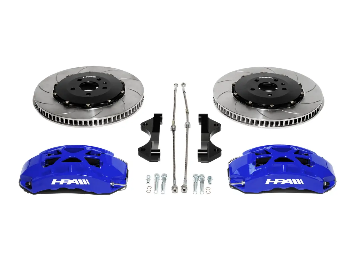 Hpa Stage 3 Performance - Front Big Brake Kit For Vw Gti/Golf R (Mk5/Mk6/Mk7/Mk8) Audi A3/S3 (8P/8V/8Y) Audi Tt (8P/8S) 1
