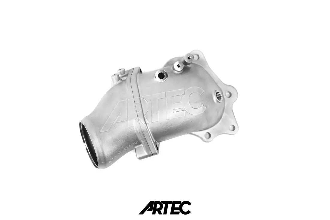 Artec Mitsubishi Evolution Evo 10 4B11t 4"- 3.5” Cast Outlet O2 Housing Dump Pipe 1