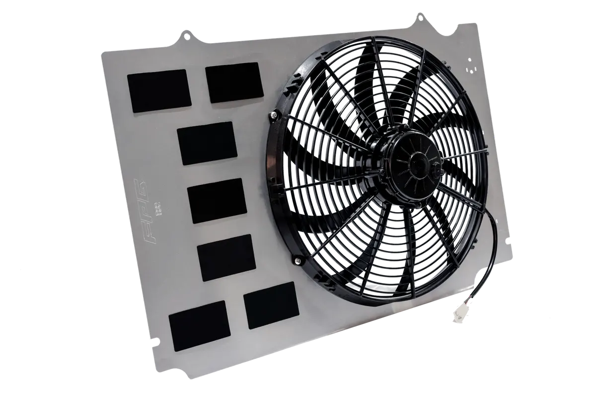 Fpg Nissan Skyline Radiator Shroud Spal Fan 16" R32 R33 R34 1