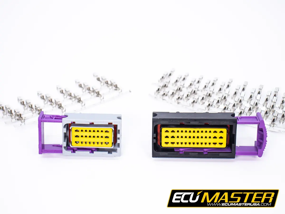 Connector And Terminal Kit For Ecumaster Emu Black 1