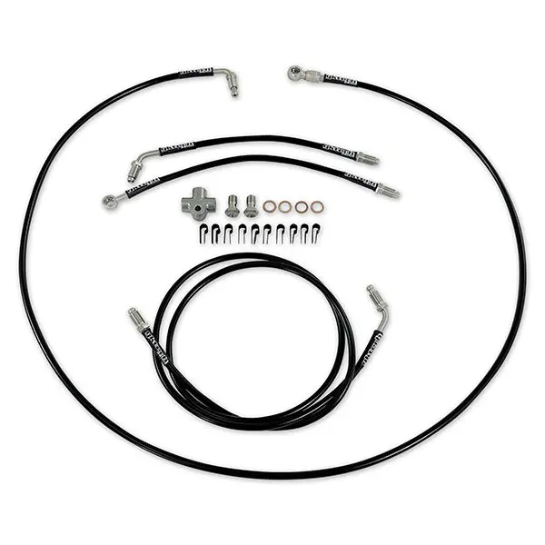 Gktech - Stainless Steel Braided Teflon Lined Abs Delete Kit - Rhd - Absb-Rhd 1