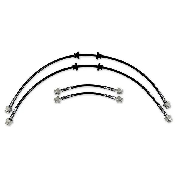Gktech - Z32 300Zx Braided Brake Lines - Hard Line Delete Front And Rear Set - Z32x-Hddl 1