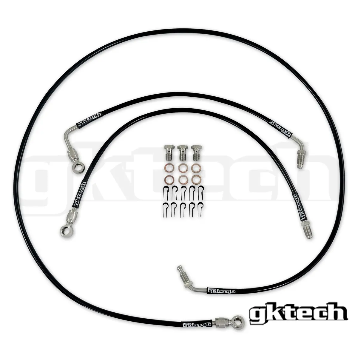 Gktech - R33/R34 Engine Bay Brake Line Delete Kit - R33x-Dlte 2