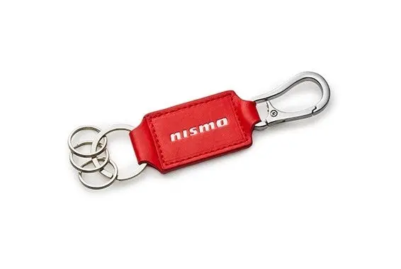 Nismo Leather Key Ring Red - Kwa10-50U30 1