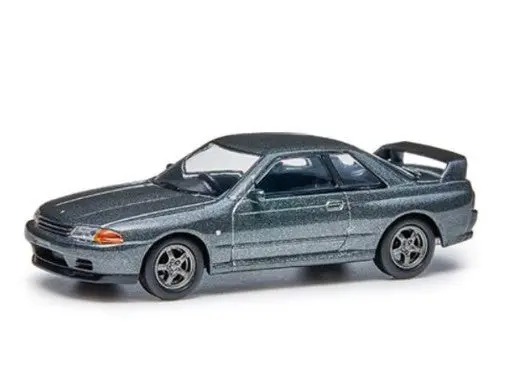 Nissan Collection Model Car 1/64 Skyline Gt-R Bnr32 Gunmetal Grey - Kwam0-03021 1