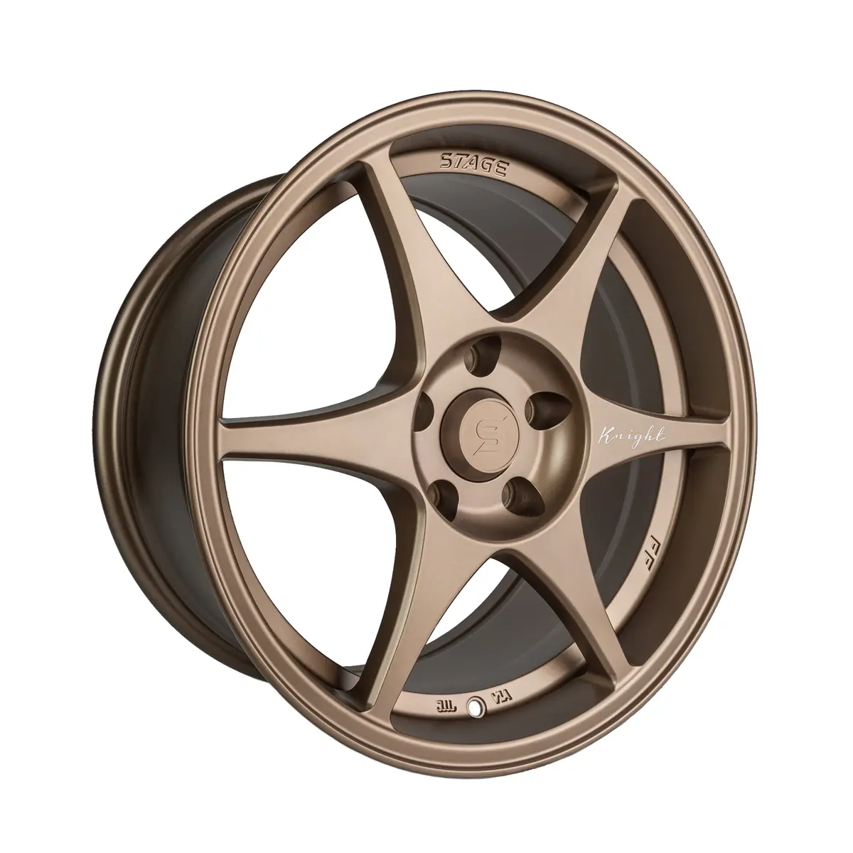 Stage Wheels Knight 17X9 +10Mm 5X120 Cb: 74.1 Color: Matte Bronze 1