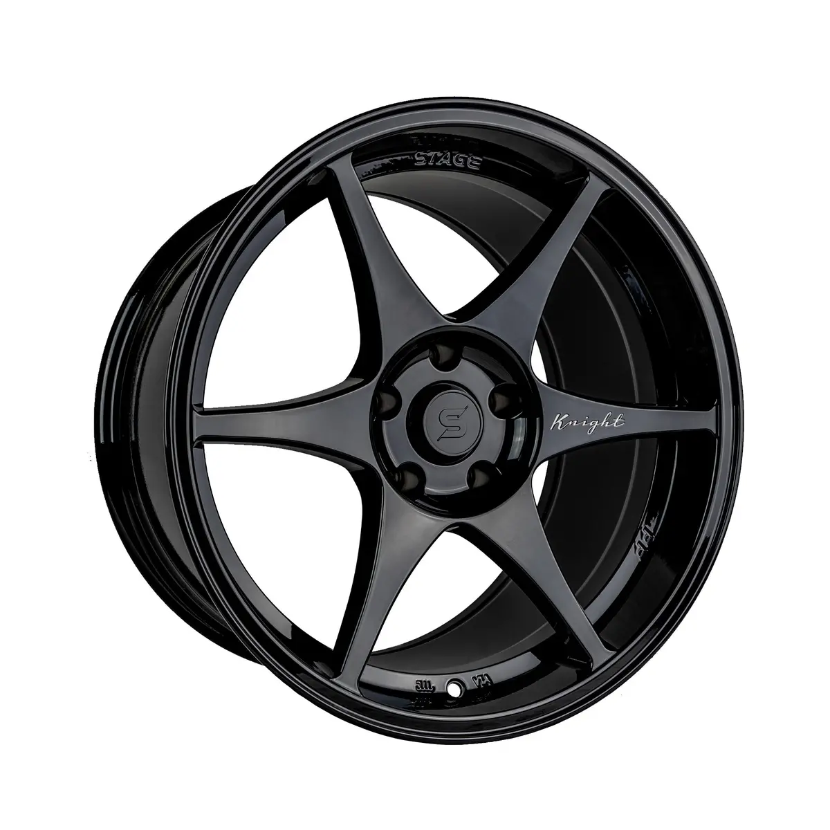 Stage Wheels Knight 18X10.5 +15Mm 5X114.3 Cb: 73.1 Color: Black 1
