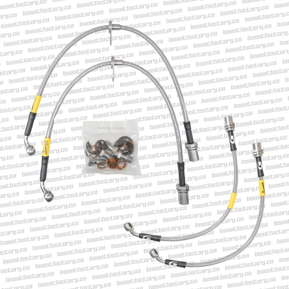Toyota Mk4 Supra Goodridge (21113) G-Stop Brake Line Kit; 4 Line Kit 1