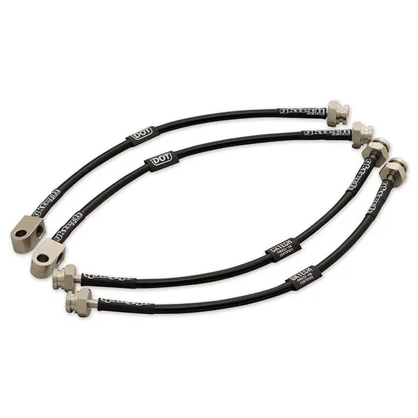 Gktech - Nissan Rz34 Braided Brake Line Kit - Rz34-Brke 1