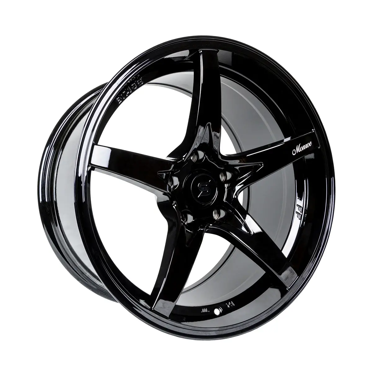 Stage Wheels Monroe 17X9 +12Mm 5X114.3 Cb: 73.1 Color: Black 1