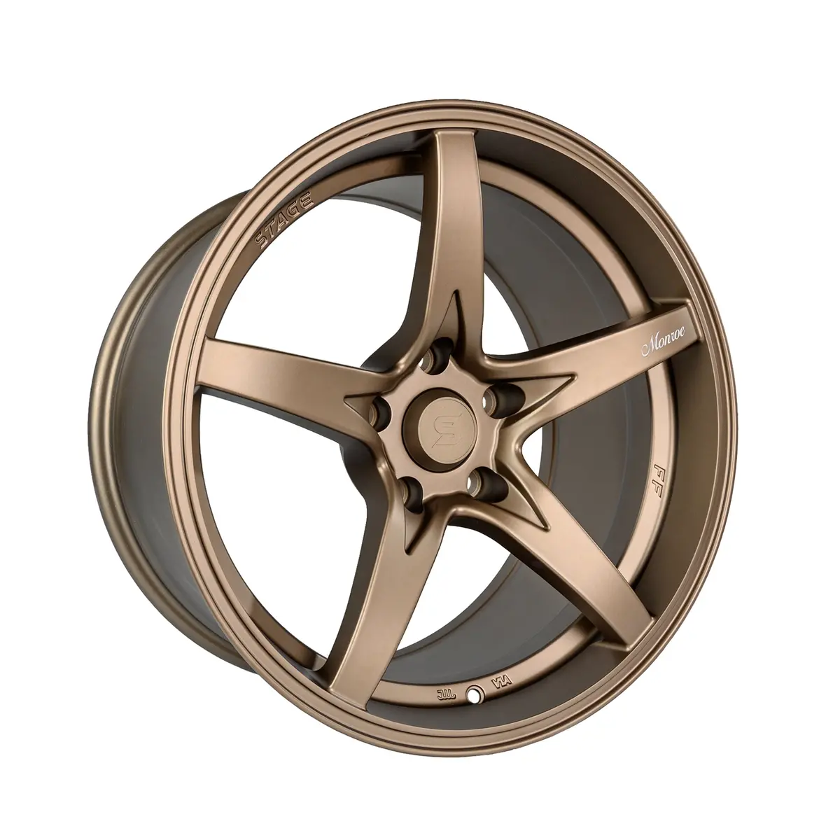 Stage Wheels Monroe 18X10 +25Mm 5X120 Cb: 74.1 Color: Matte Bronze 1