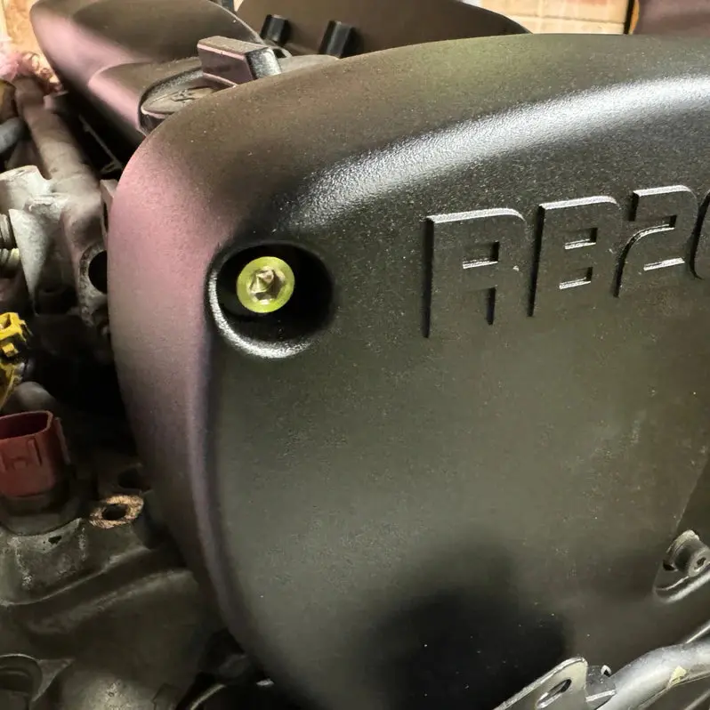 Platinum Racing Products - Upper Cam Cover Titanium Hardware - Nissan Rb 1