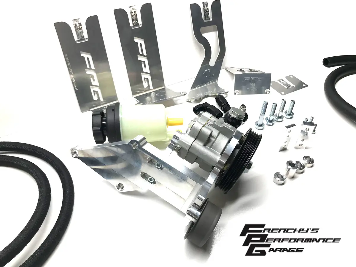 Fpg Nissan Rb Power Steering Kit Rb20/25/26/30 Billet Mount Adjustable Fpg-038 1