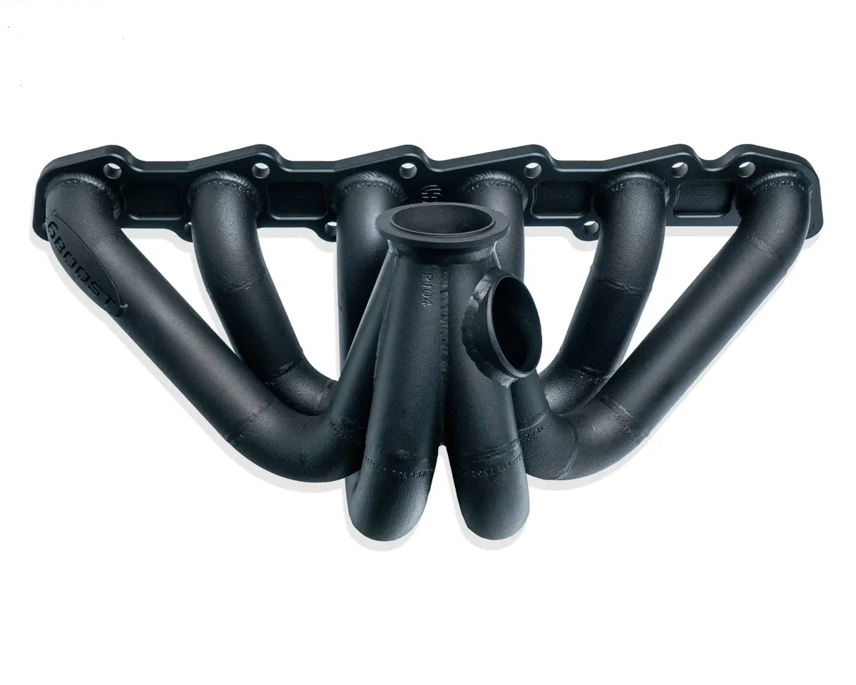 6 Boost Nissan Rb30et Sohc Single Cam V-Band Exhaust Manifold 1