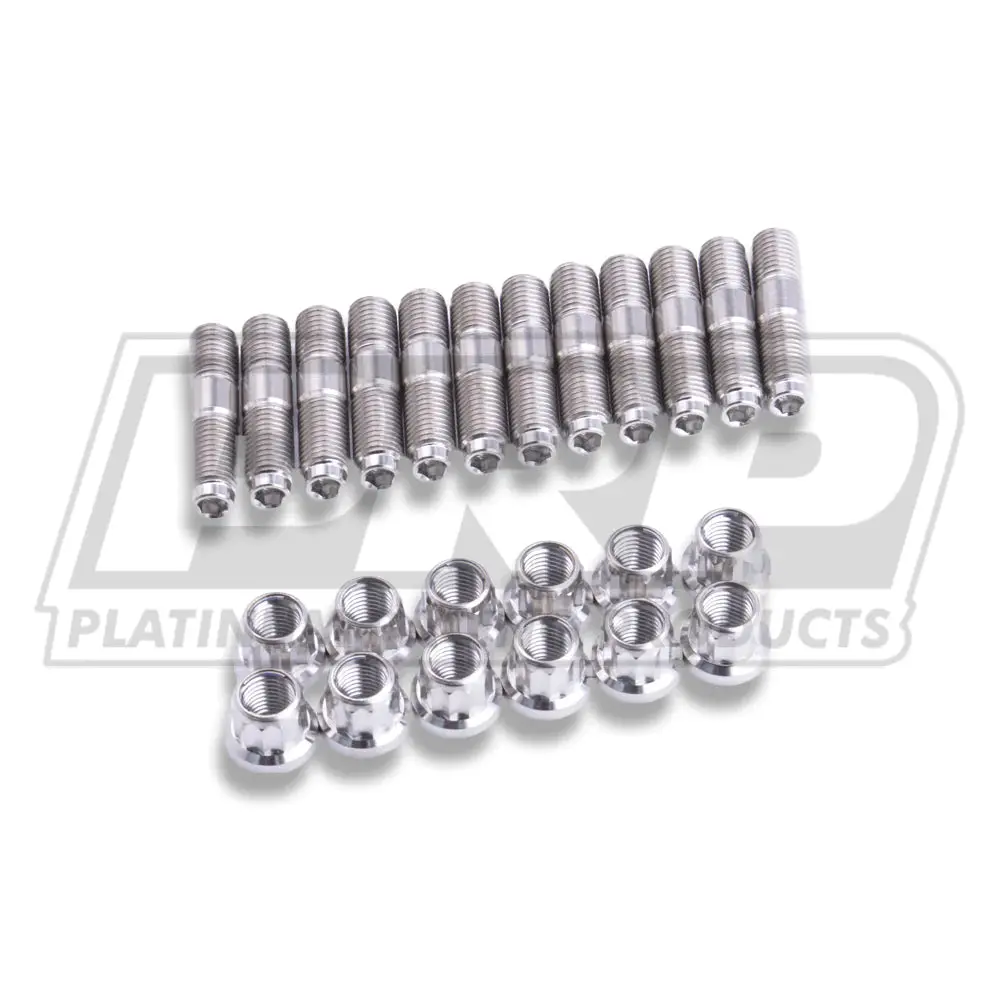 Platinum Racing Products - Pro Series Titanium Exhaust Manifold Stud Kit - Nissan Rb20/25/30 1