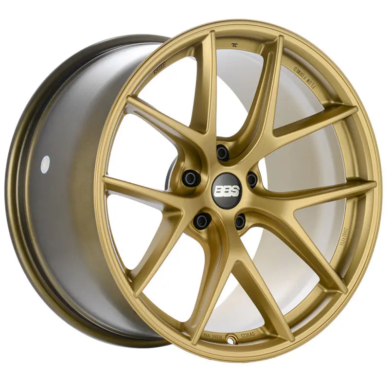 Bbs Unlimited Ci-R 20X9.5 Et65 (Face 1) Satin Gold Wheel 1