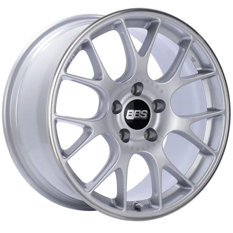 Bbs Ch-R 18X8.5 5X112 Et47 Brilliant Silver Polished Rim Protector Wheel -82Mm Pfs/Clip Required 1