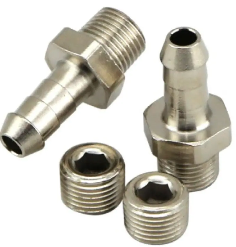 Turbosmart 1/8In Npt 6Mm Hose Tail Fittings And Blanks 1