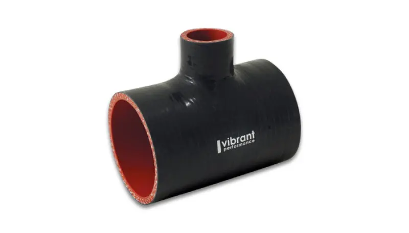 Vibrant Silicone T-Hose Coupler Hose Id 2In Overall Length 4In Branch Id 1In 1