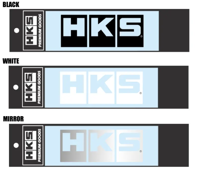 Hks Logo Sticker W135 Black - 51003-Ak149 1