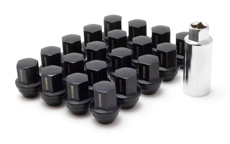 Wheel Mate Wm14t Closed End Lug Nuts - Qty 20/Black 1