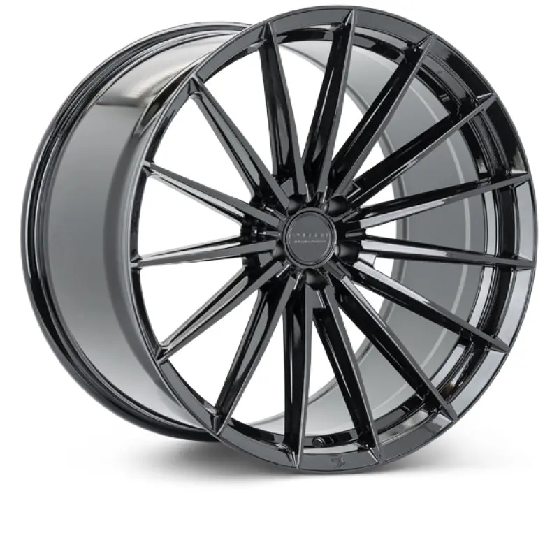 Vossen Hfx-4 22X10.5 - 5X120 - Et38 - Deep - 72.56 - Gloss Black Wheel 1
