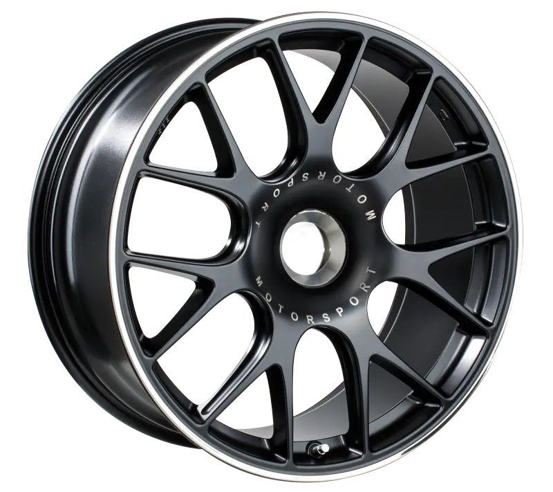 Bbs Ch-R 20X9 Cl Et51 Cb84 Satin Black Polished Rim Protector Wheel 1