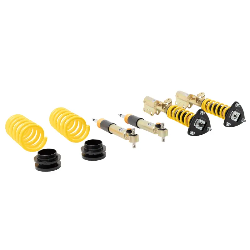 St Xta-Plus 3 Adjustable Coilovers 15-17 Ford Mustang S550 1